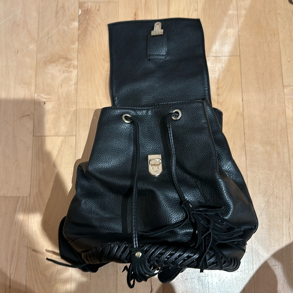 Black backpack